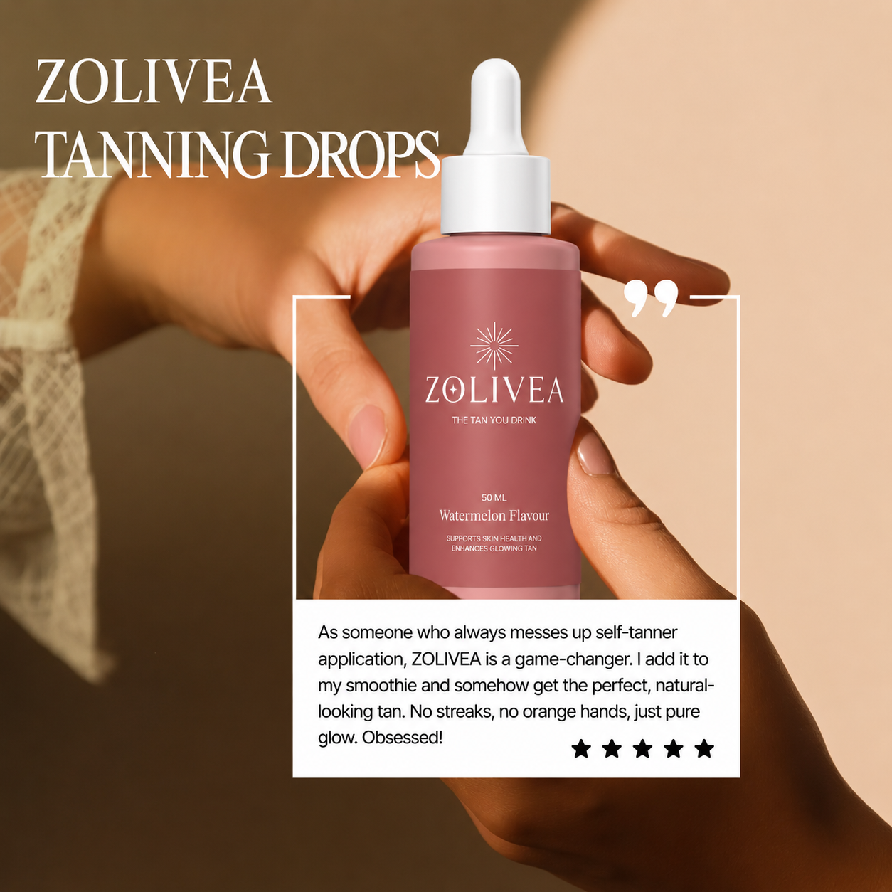Tanning Drops - The Tan You Drink (One-Time Purchase)